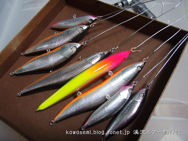 nicolao woodwork #handmade swimbait  フィッシングルアー, ルアー 自作, ミノー